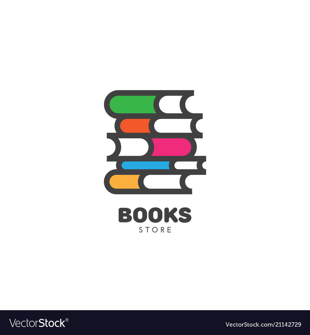 Book Store Logo Template Design Vector Stock Vector - Illustration of  dictionary, open: 172036478